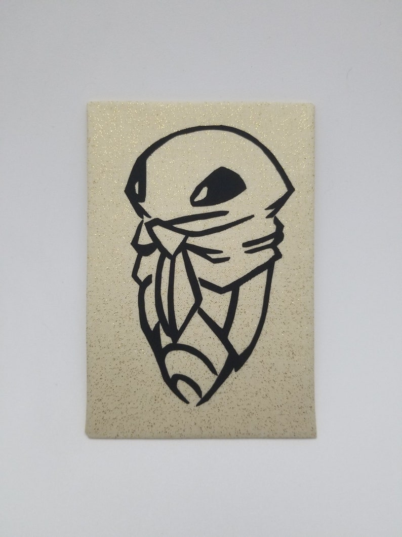 Kakuna Outline Fabric Art Kanto Collection