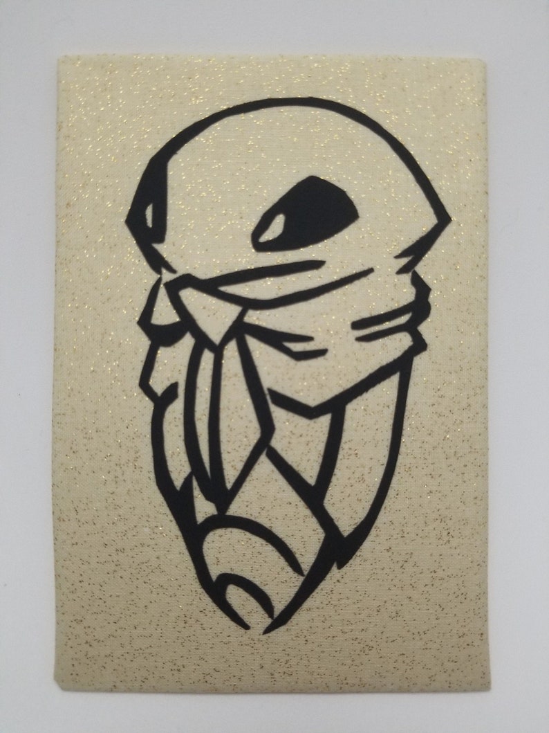 Kakuna Outline Fabric Art Kanto Collection