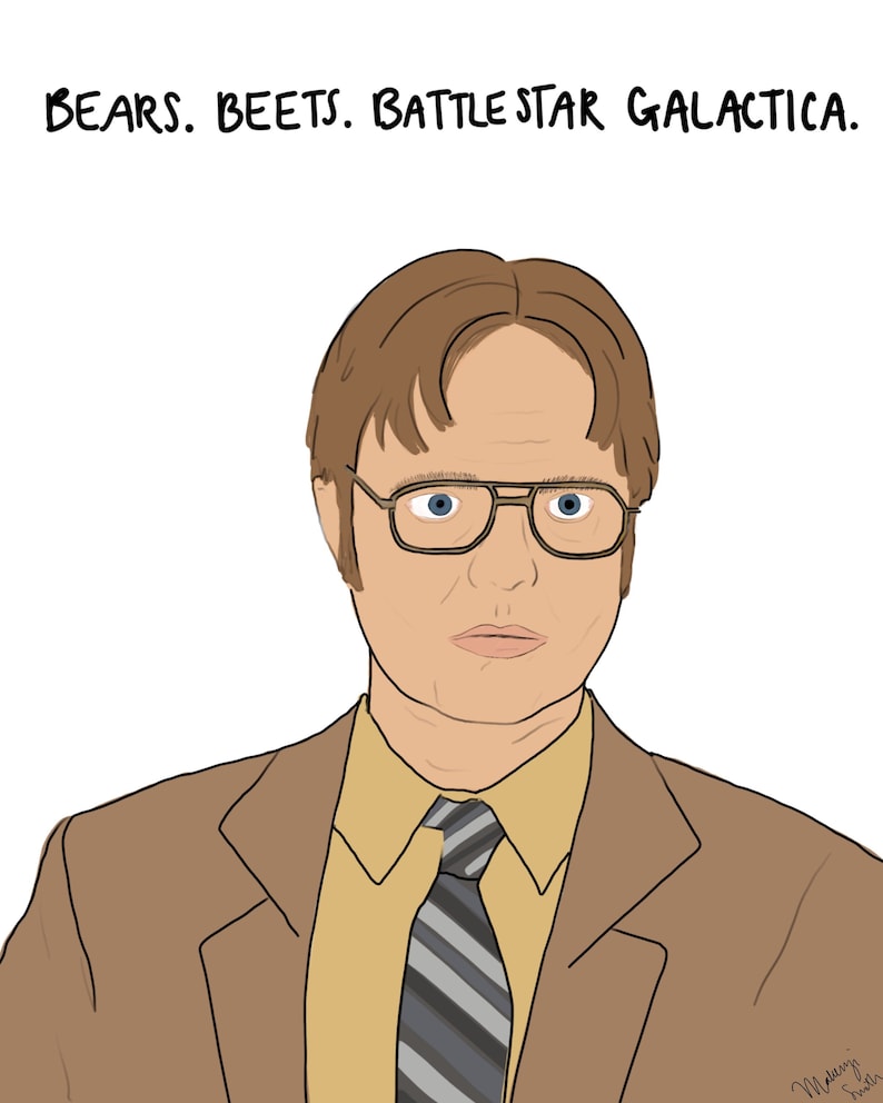 Dwight Schrute Bears, Beets... image 1