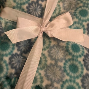 No sew fleece blank