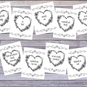 Love Coloring Pages Printable 16 Page Set | Etsy