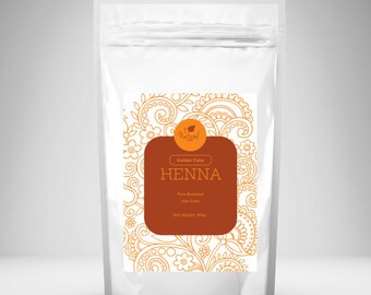 Golden Color Henna - 20gm & 100gm