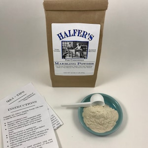 2lbs Bulk Carrageenan Powder for Water Marbling with Acrylic Paint Ebru supplies paper silk fabric water thickener gel recipe