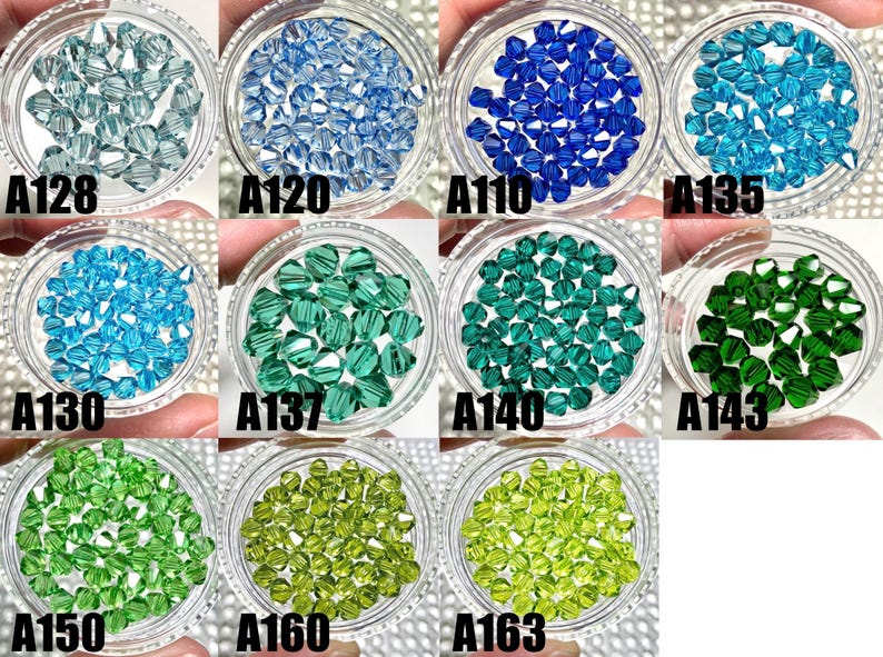 10mm Bicone High Quality 25pcs Bitsy Crystal for Jewelry Suncatchers or ...