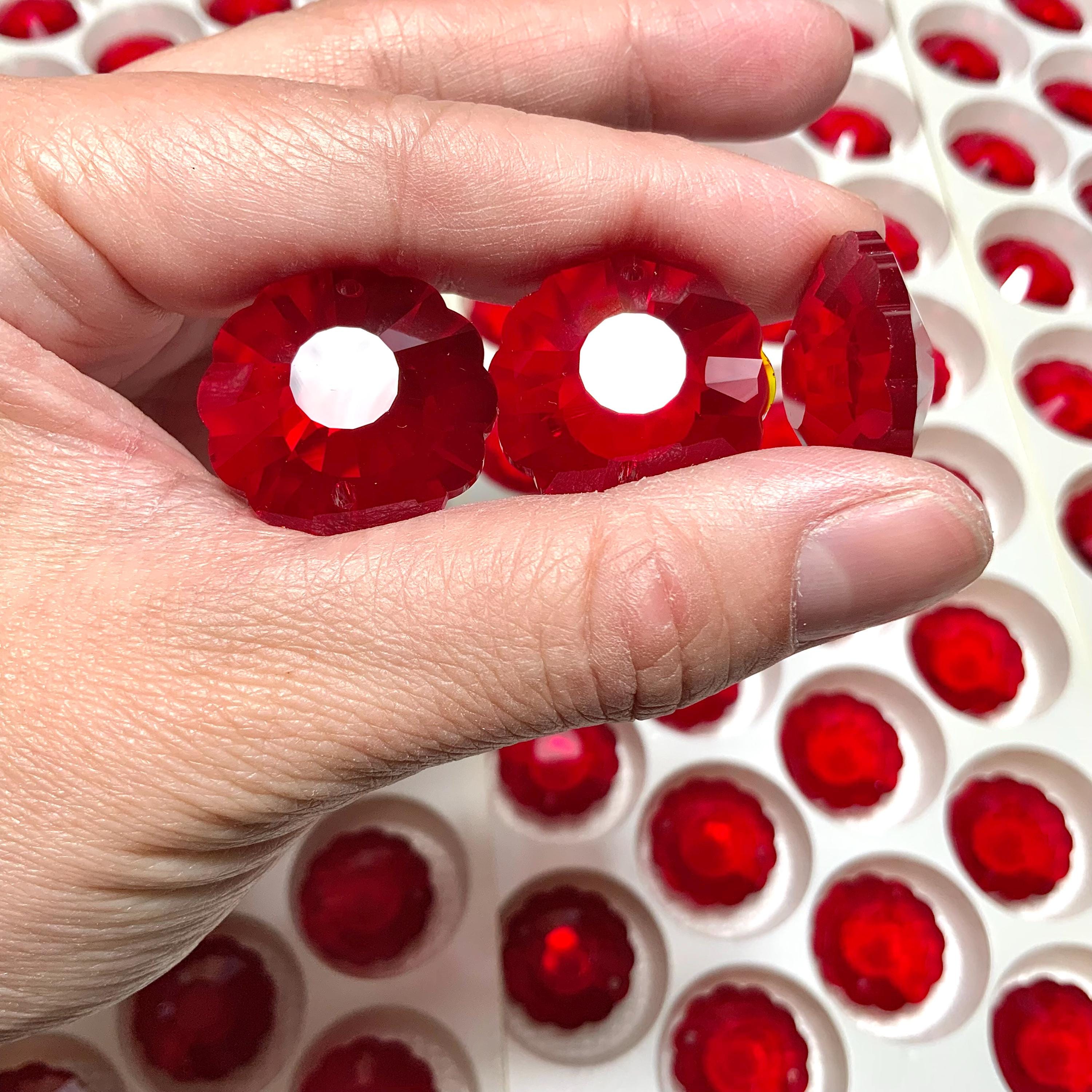 マルチパック 25 mm フラワークリスタル サンキャッチャー用 2穴