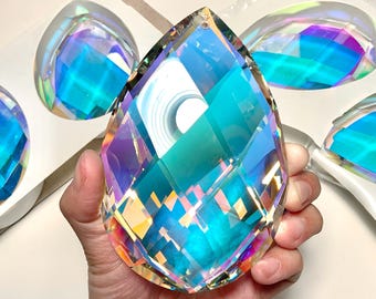 大きなスワロフスキークリスタルサンキャッチャー（廃盤品）2インチ