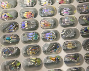 Teardrop for Suncatcher 20mm Aura Small Crystal Drop AB Aurora Borealis Prism Rainbow Maker Chandelier 30% Leaded Crystal Glass BB89
