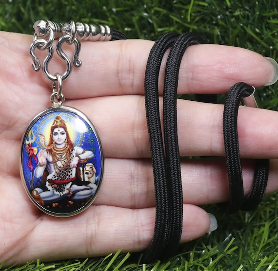 PENDENTIF TRIDENT DE SHIVA TRISULA TRISULA TRISHUL TIBÉTAIN AMULETTE