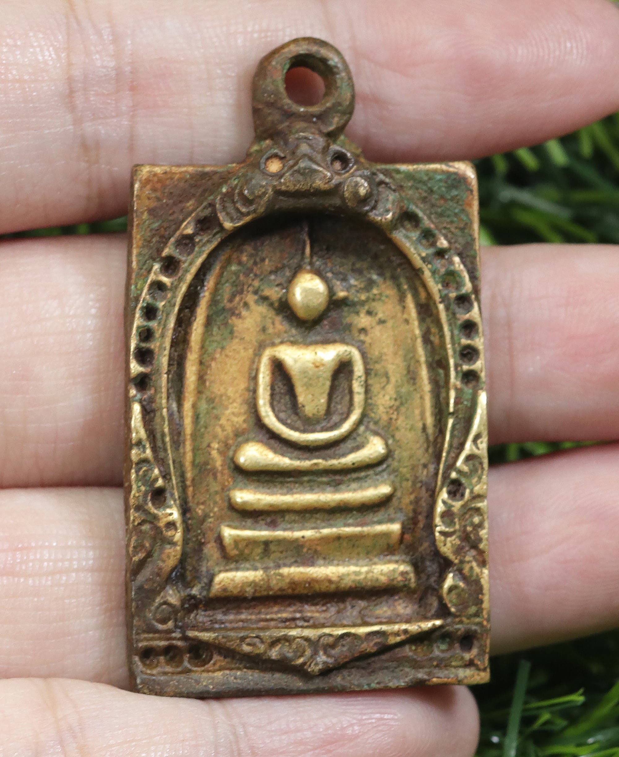 Phra Somdej Brass / Thai amulet and Talisman / LP Toh / Etsy