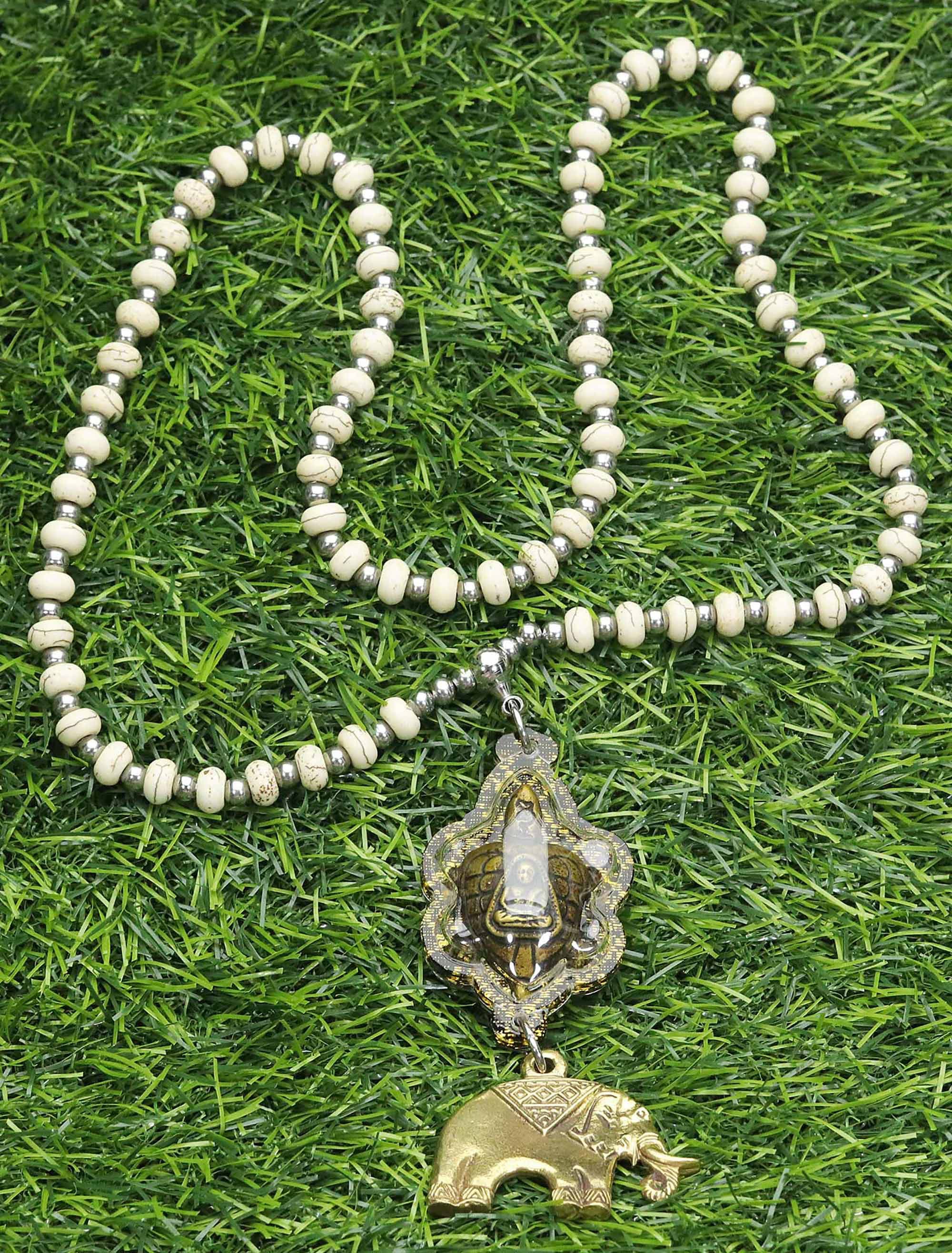 Charm Necklace Talisman From Thailand Amulet Stone Etsy