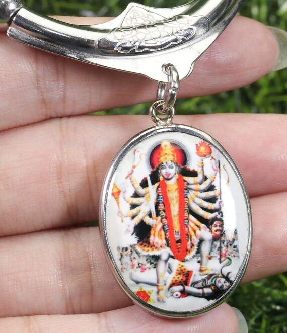 Kali pendant, Kali statue, Kali jewelry, Locket, H