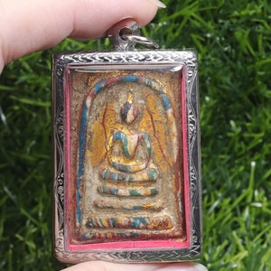 Phra Somdej, LP Toh, amuleto y talismán tailandés, amuleto de Buda, Luang Phor Toh famoso talismán budista monje, regalo, buda tailandés,