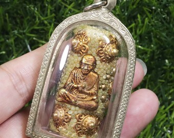 Takrud, LP Toh, kring, Thai amulet and Talisman, Buddha Amulet, Luang Phor Toh Famous Monk  Buddhism Talisman, Gift, Thai buddha, pendant