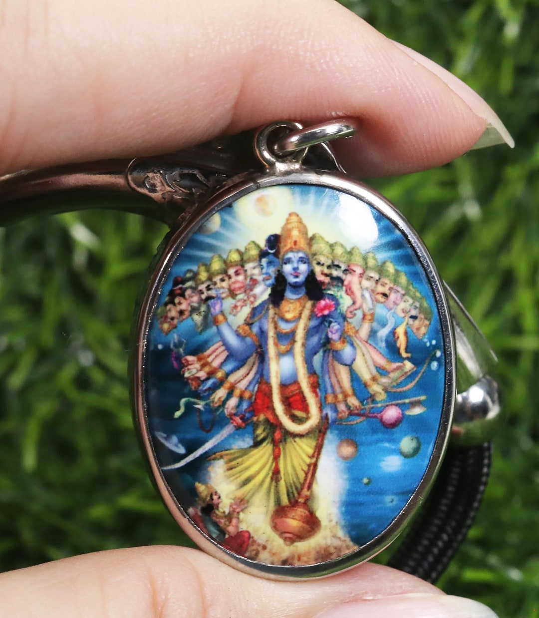 Kali Pendant, Kali Statue, Kali Jewelry, Locket, Hindu Pendant, Durga