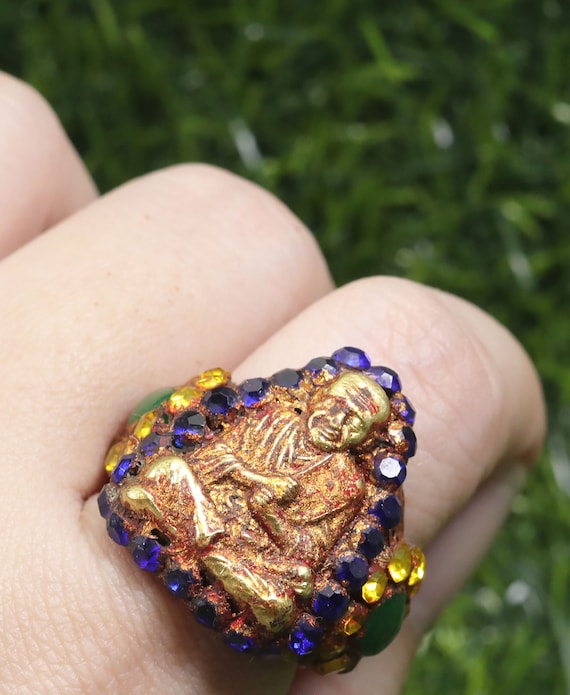 Muaythai - Amuletos colgantes de tigre de combate, Lp Pern, regalo de  amuleto de la suerte de protección vital de Tailandia, Latón, N / A