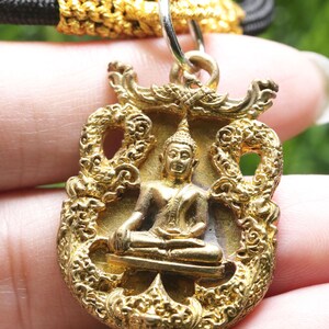 Thai pendant, Thai amulet, Talisman, Powerful, Necklace and pendant, Brass pendant, Thai brass, powerful, coins pendant, coin necklace, Gift