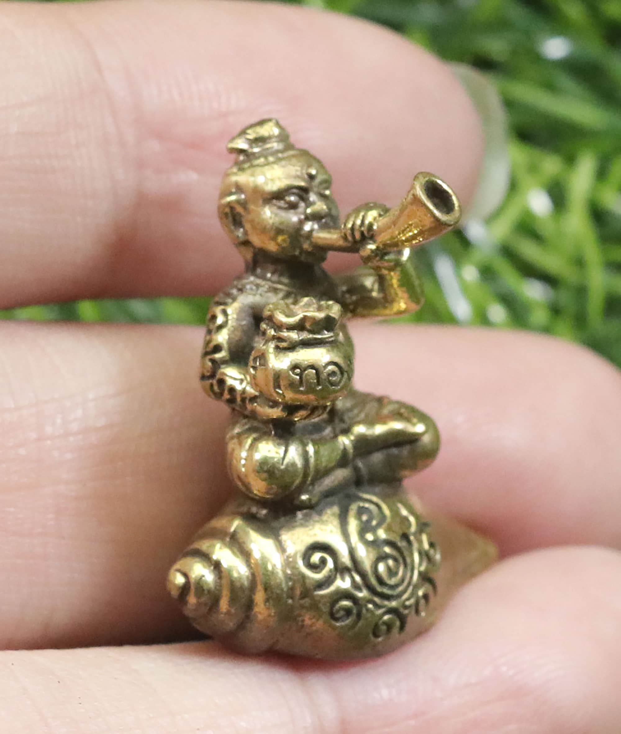 Mini amulette Thai Kuman Thong Richesse et chance - France