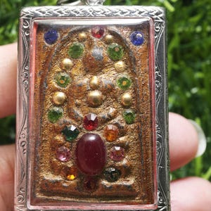 Phra Somdej, LP Toh, amuleto y talismán tailandés, Takrut, amuleto de Buda, Luang Phor Toh famoso monje budismo talismán, regalo, buda tailandés,