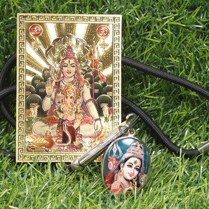 Lord Shiva Locket, Shiva Statue, Durga Pendant, Pendant Hindu, Gift ...