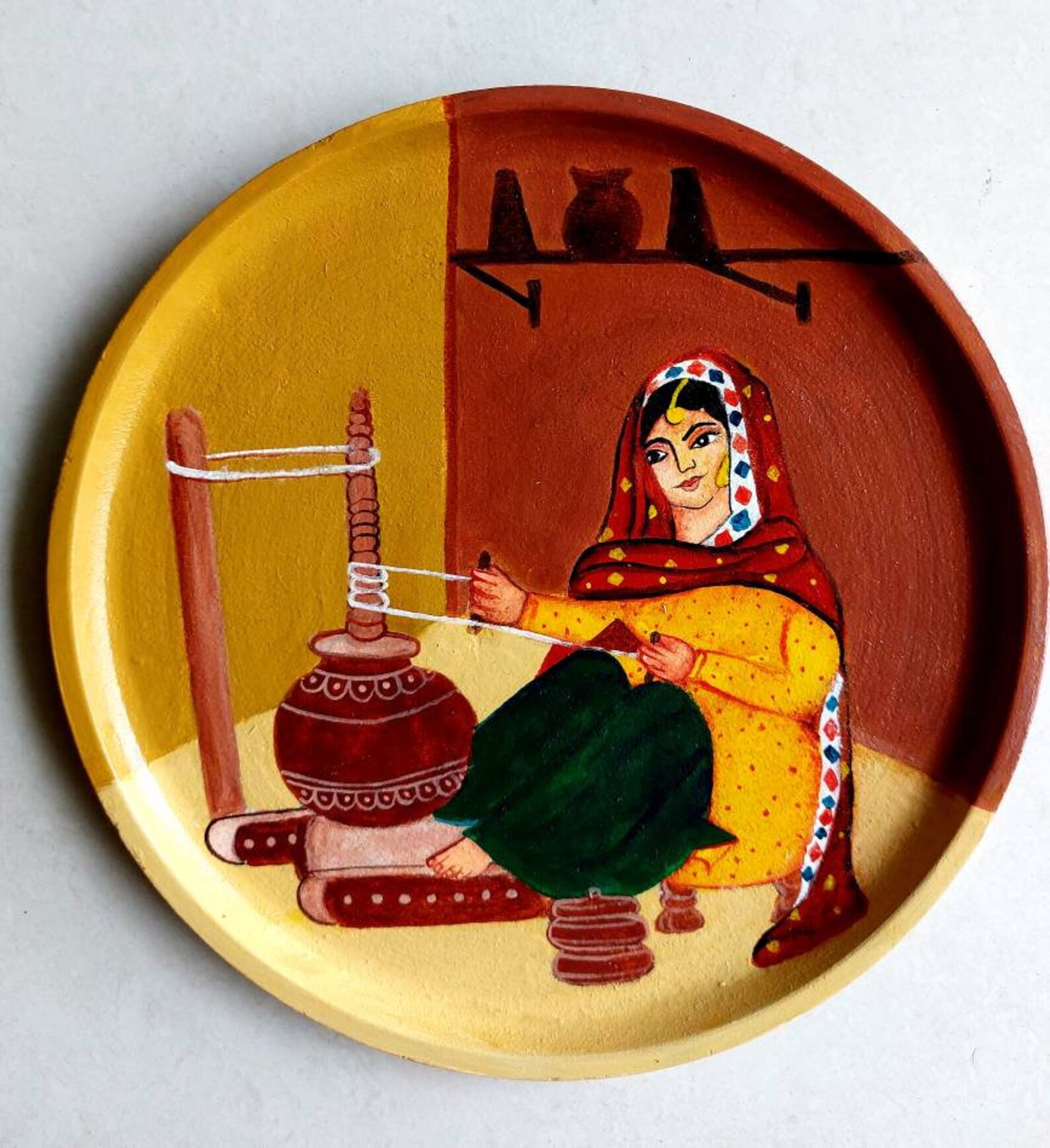 Buy Punjabi Art, Punjabi Culture, Punjab, Village Art, Indian Art