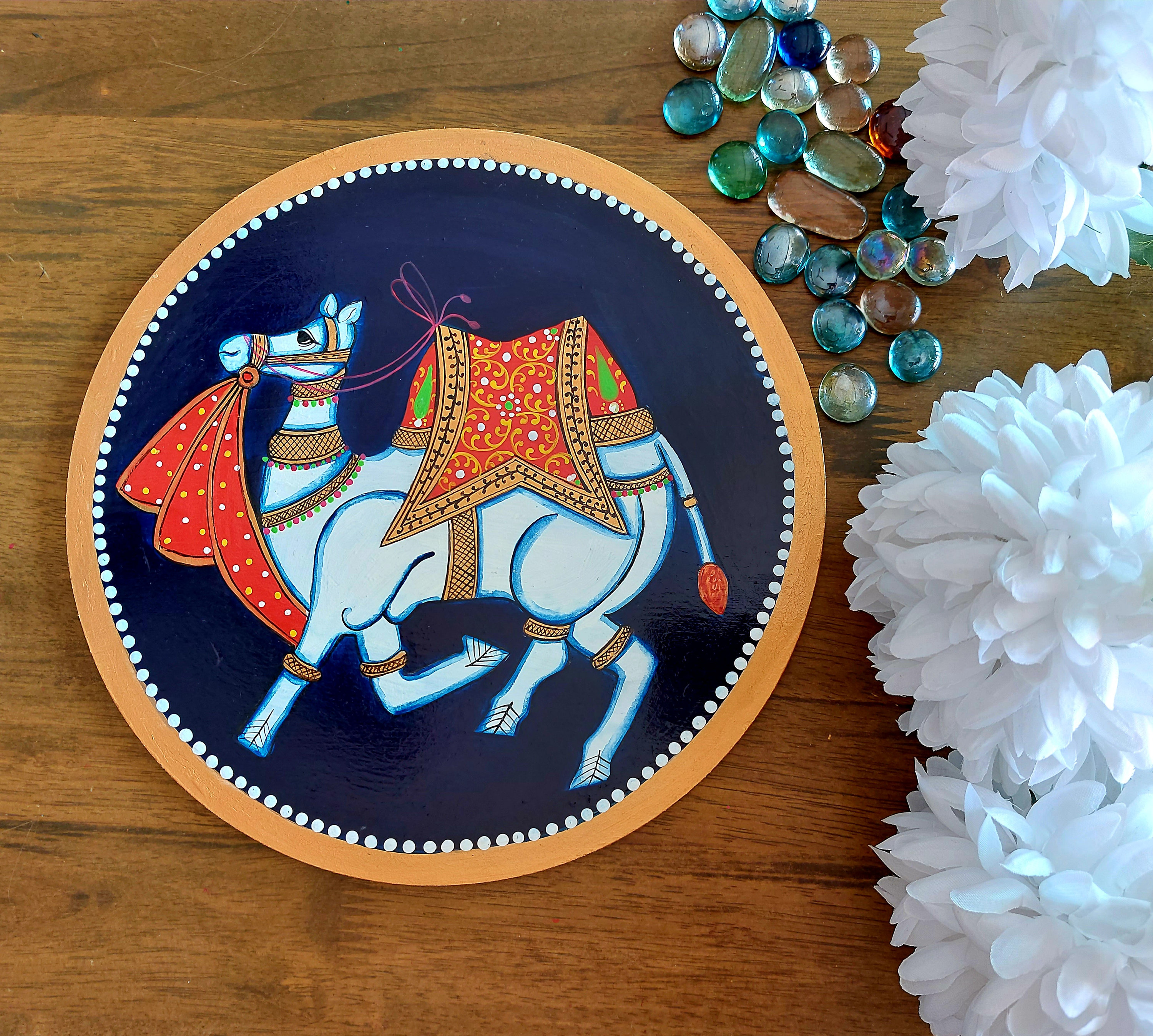 Buy Rajasthani Painting, Jaipur Painting, Wall Plate, Indian Art, Home — free download