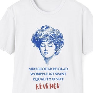 Revenge Shirt, Coquette Shirt, Vintage art, Feminist shirt, feminist print, empowerment shirt for women, funny shirt for women trendy