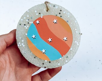 Air Freshener-Star Round-(Choose Scent  & Color)-Car Scent-Car Air Freshener-Car Freshie