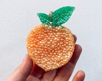 Air Freshener-Peach-(Choose Scent & Color)-Car Scent-Car Air Freshener-Car Freshie