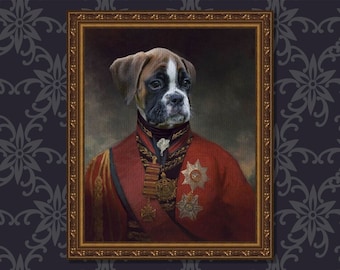 Benutzerdefinierte Haustierporträt, Renaissance-Haustierporträts, königliches Haustierporträt, Katzenhundeporträt, Valentinstagsgeschenk, Haustierverlustgeschenk, Königshund