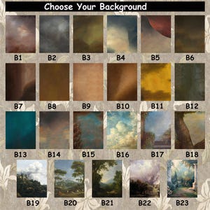 May include: A selection of 23 different background images for digital art and design. The images include a variety of styles, from abstract to realistic, and feature a range of colors and textures.