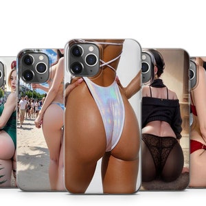 Coque de téléphone Bikini Girl pour iPhone 16 15 14 13 12 11 Samsung S25 S24 S23 S22 S21 S20 Google Pixel 9 Pro XL 8 7 6 5