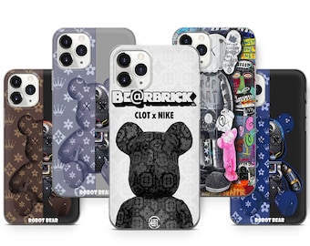 Funda para teléfono con diseño de oso de peluche para iPhone 17 Pro Max 16 Pro 15 14 13 12, compatible con Pixel 10 Pro XL 10A 9 8 7 6. Un lindo regalo para ella/él.