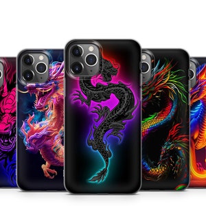 Dragon Phone Case For iPhone 16 15 14 13 12 11 Samsung S25 S24 S23 S22 S21 S20 GooglePixel 9 Pro XL 8 7 6 5