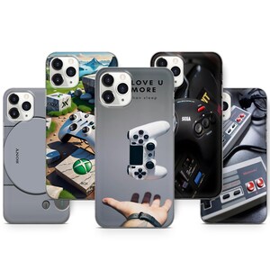 Old Game Console Controller Phone Case For iPhone 17 Pro Max 16 Pro 15 14 13 12 Fit Pixel 10 Pro XL 10A 9 8 7 6