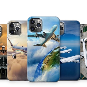 Custodia per telefono AIRBUS BOEING per iPhone 16 15 14 13 12 11 Samsung S25 S24 S23 S22 S21 S20 Google Pixel 9 Pro XL 8 7 6 5