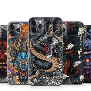 Chinese Dragon Phone Case For iPhone 16 15 14 13 12 11 Samsung S25 S24 S23 S22 S21 S20 GooglePixel 9 Pro XL 8 7 6 5