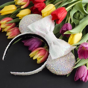 Luxury Glass Crystal Ears