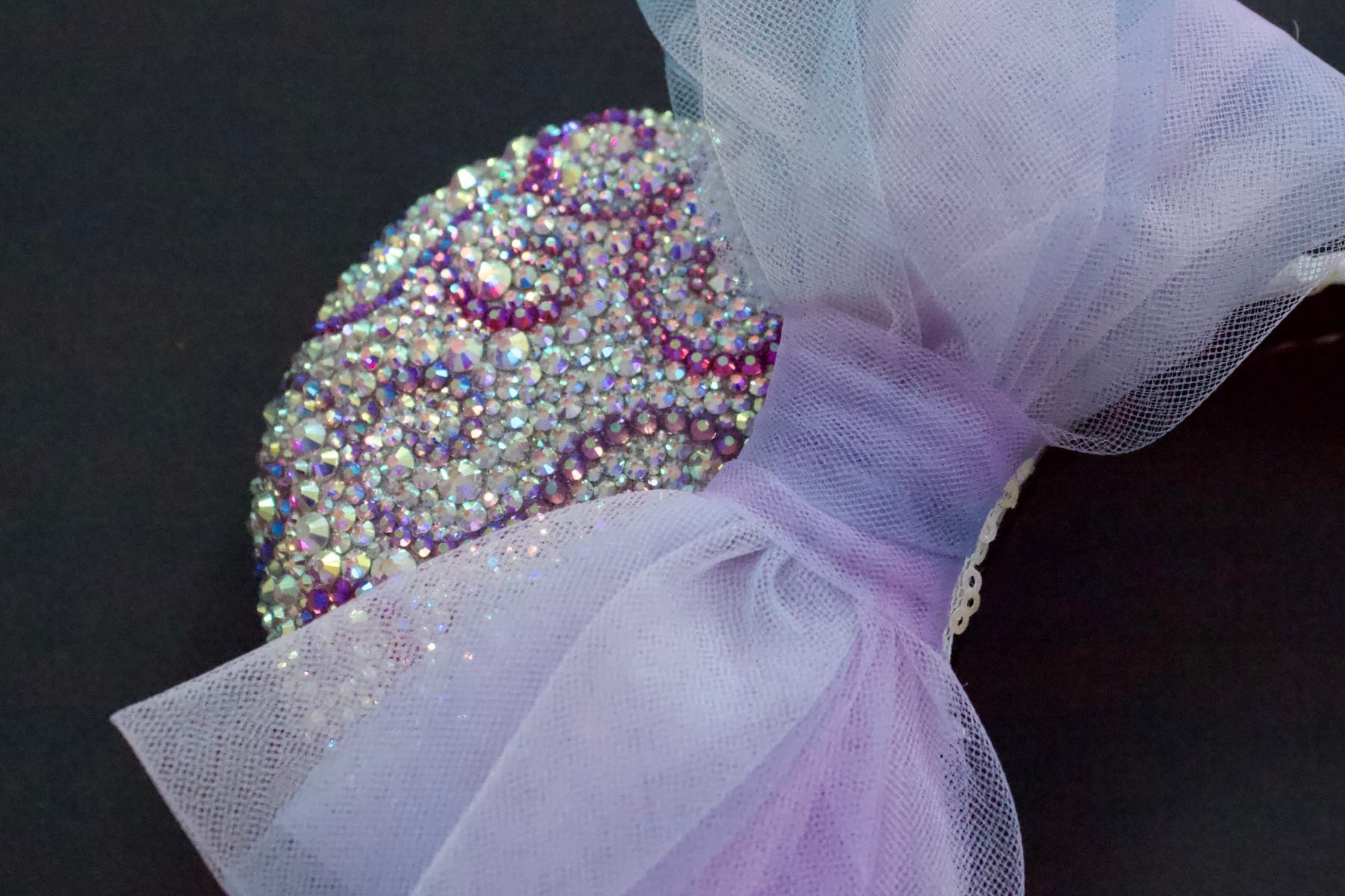 Luxury Crystal Castle Ears Etsy