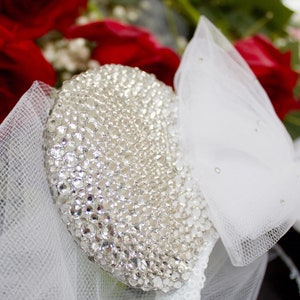 Luxury Glass Crystal Wedding Ears