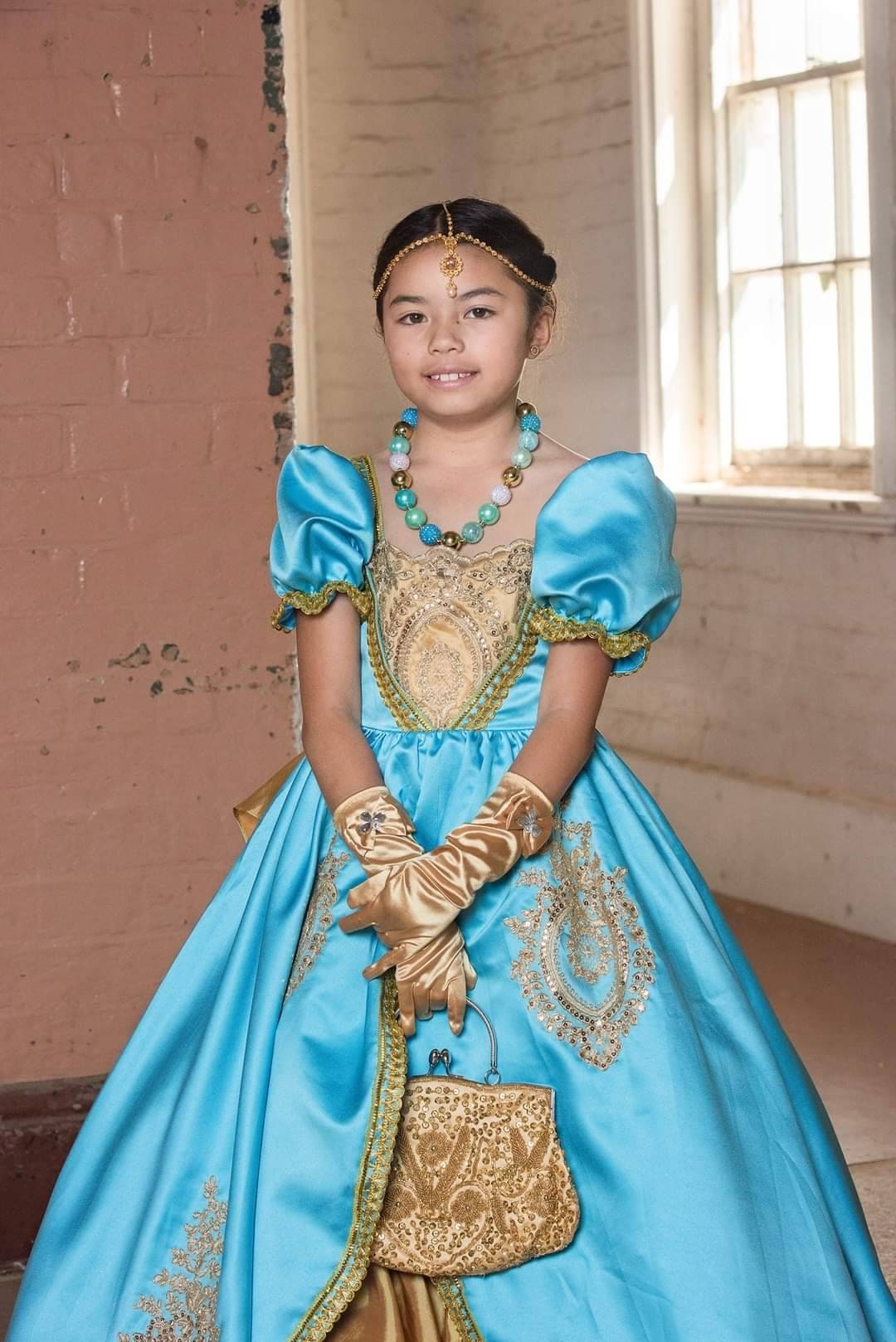 Princess jasmine ball clearance gown