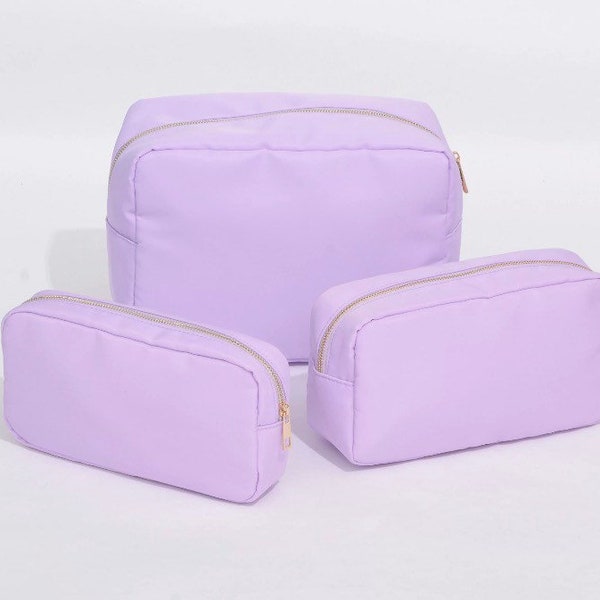 EXTRA LARGE Nylon Pouch Bag | 6 Colours | Gift - Wedding Bridesmaid Birthday | Pouch Only * stoney clover lane dupe SCL *