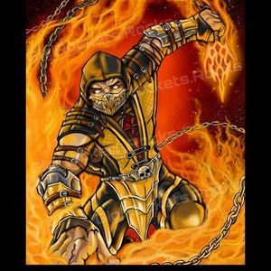 Scorpions Burning Chain
