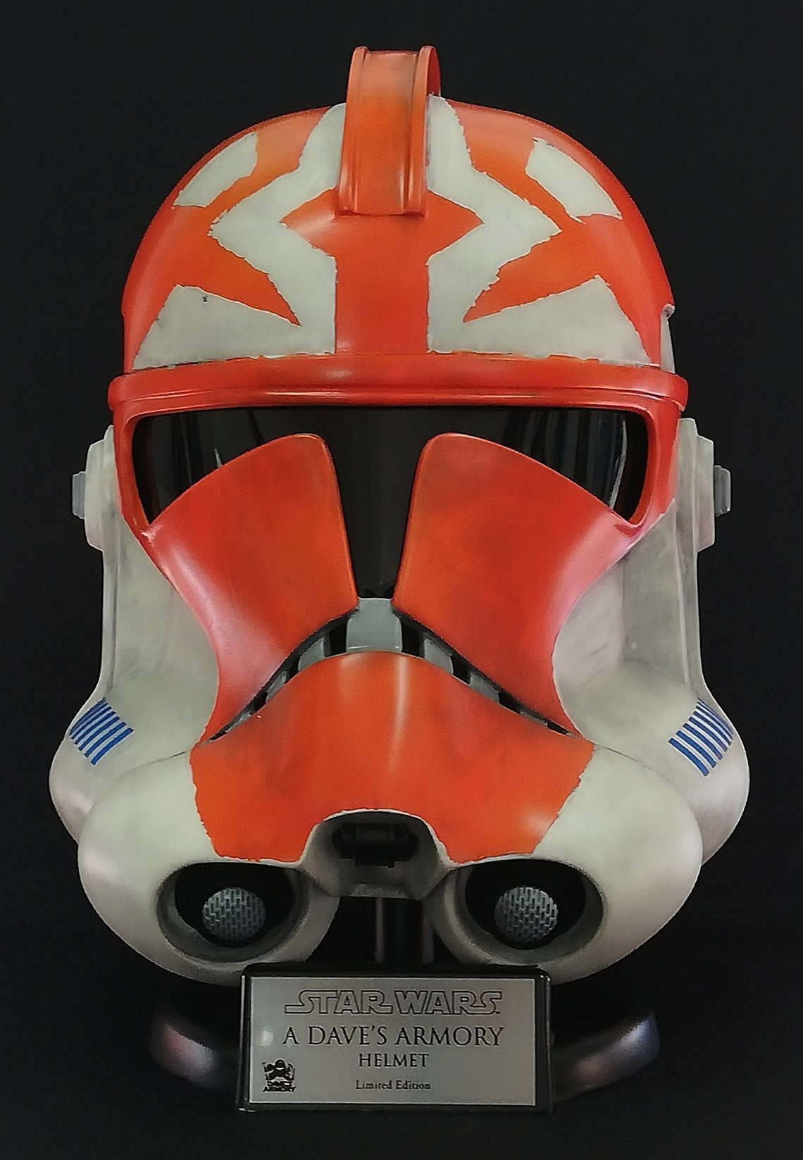 Star Wars Phase 2 332nd Ahsoka Clone Trooper Helmet Scale 1/1 | Etsy