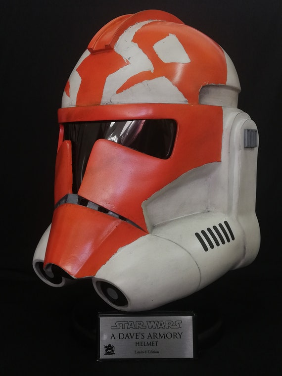 pic Star Wars Clone Wars Ahsoka Helmet star wars phase 2 klon kriege 332 ahsoka klon trooper helm skala 1 1