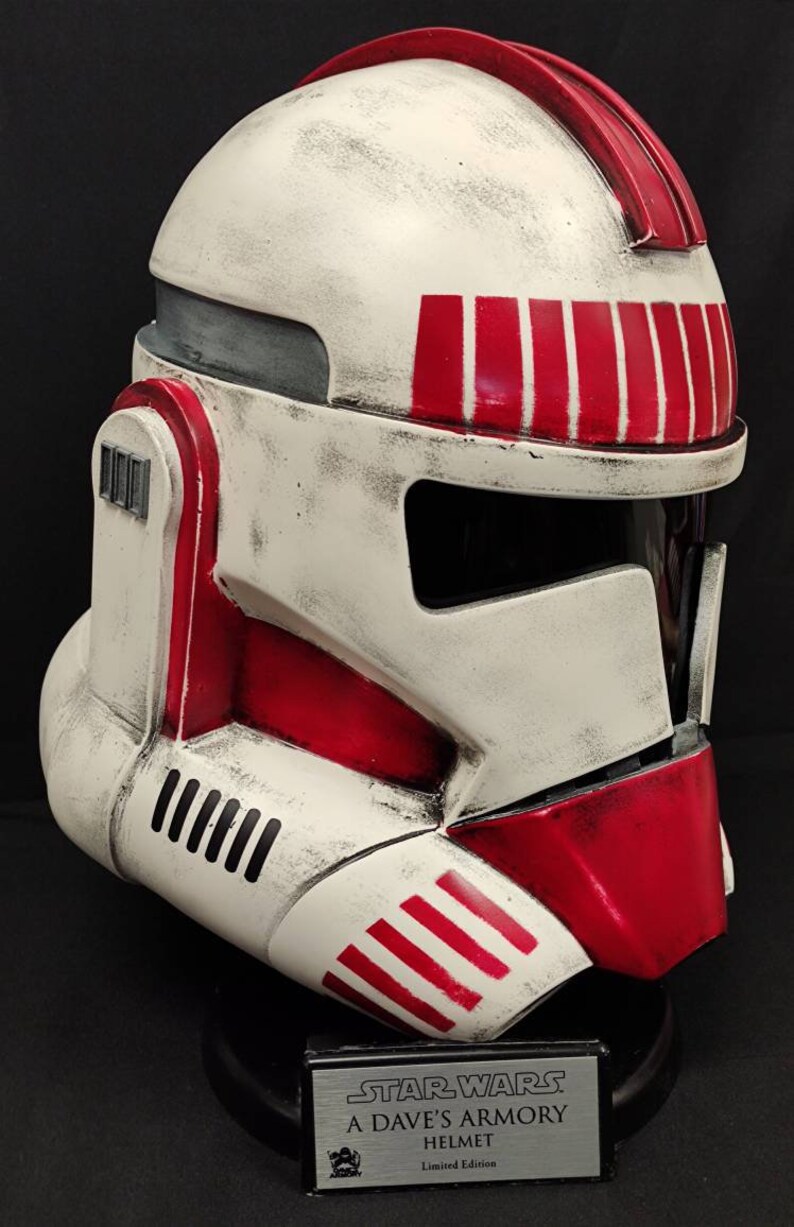 Star Wars Phase 2 Clone Wars Shocktrooper Clone Trooper Helmet | Etsy
