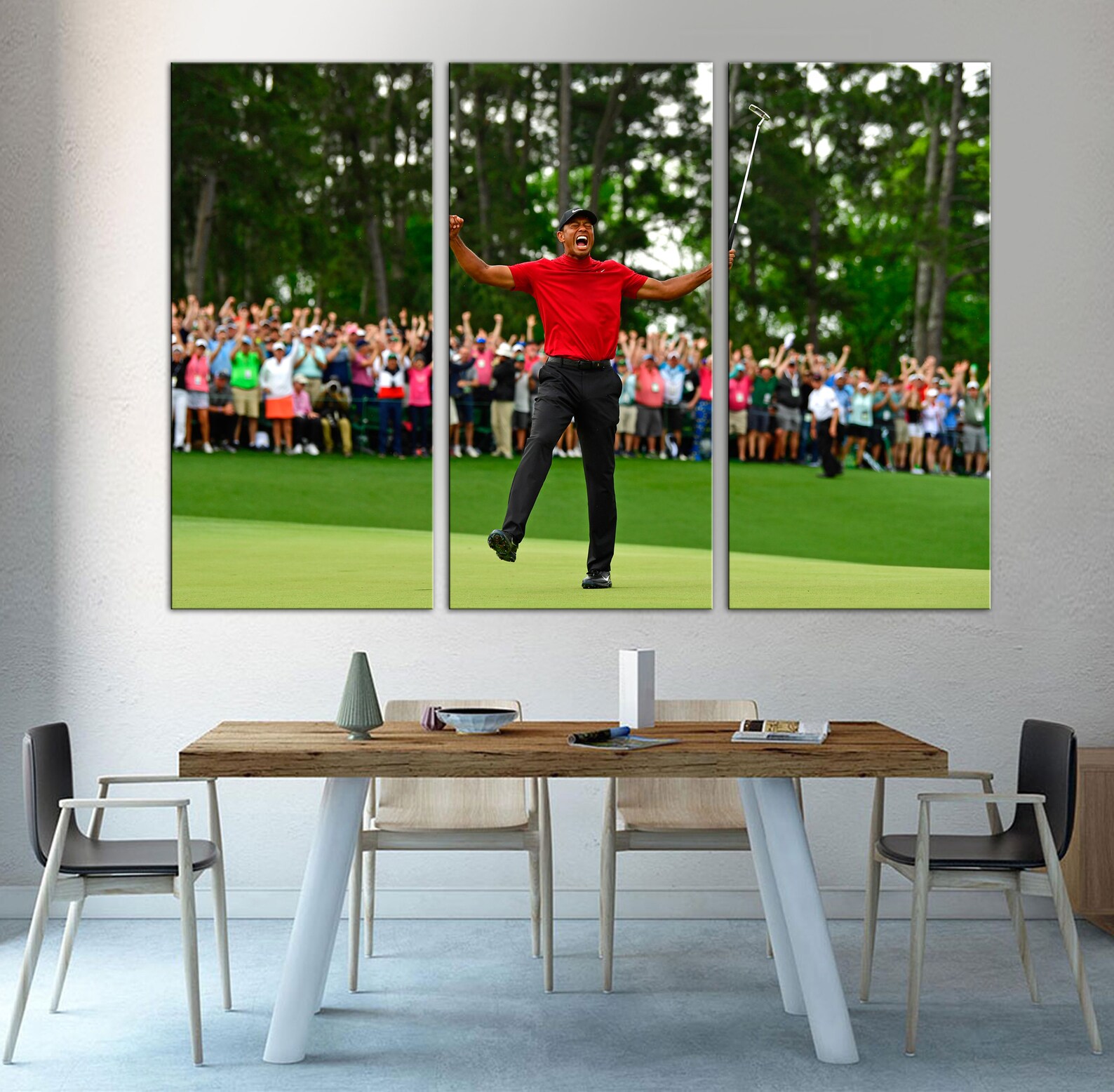 Golf Course Wall Art Golf Сlub Canvas Golf Course Wall Etsy