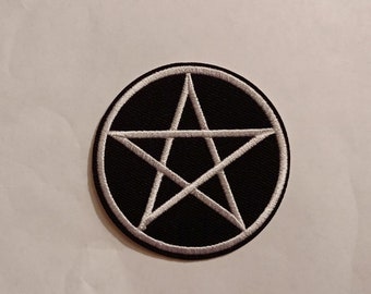 Pentagram Embroidered Patch