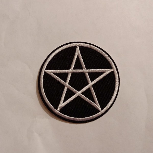 Pentagram Embroidered Patch