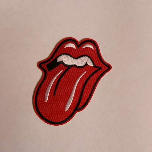 Rolling Stones Tongue Embroidered Patch