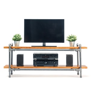 NUEVO mueble de TV Mobiliario industrial, Mesa para tocadiscos, mueble de tv, mesa de tv, consola de tv, consola multimedia, soporte multimedia, soporte para tocadiscos